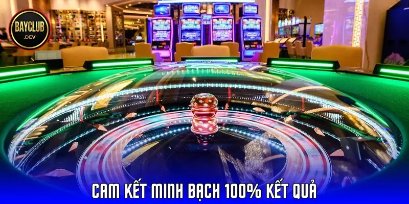 cam kết minh bạch 100% kết quả